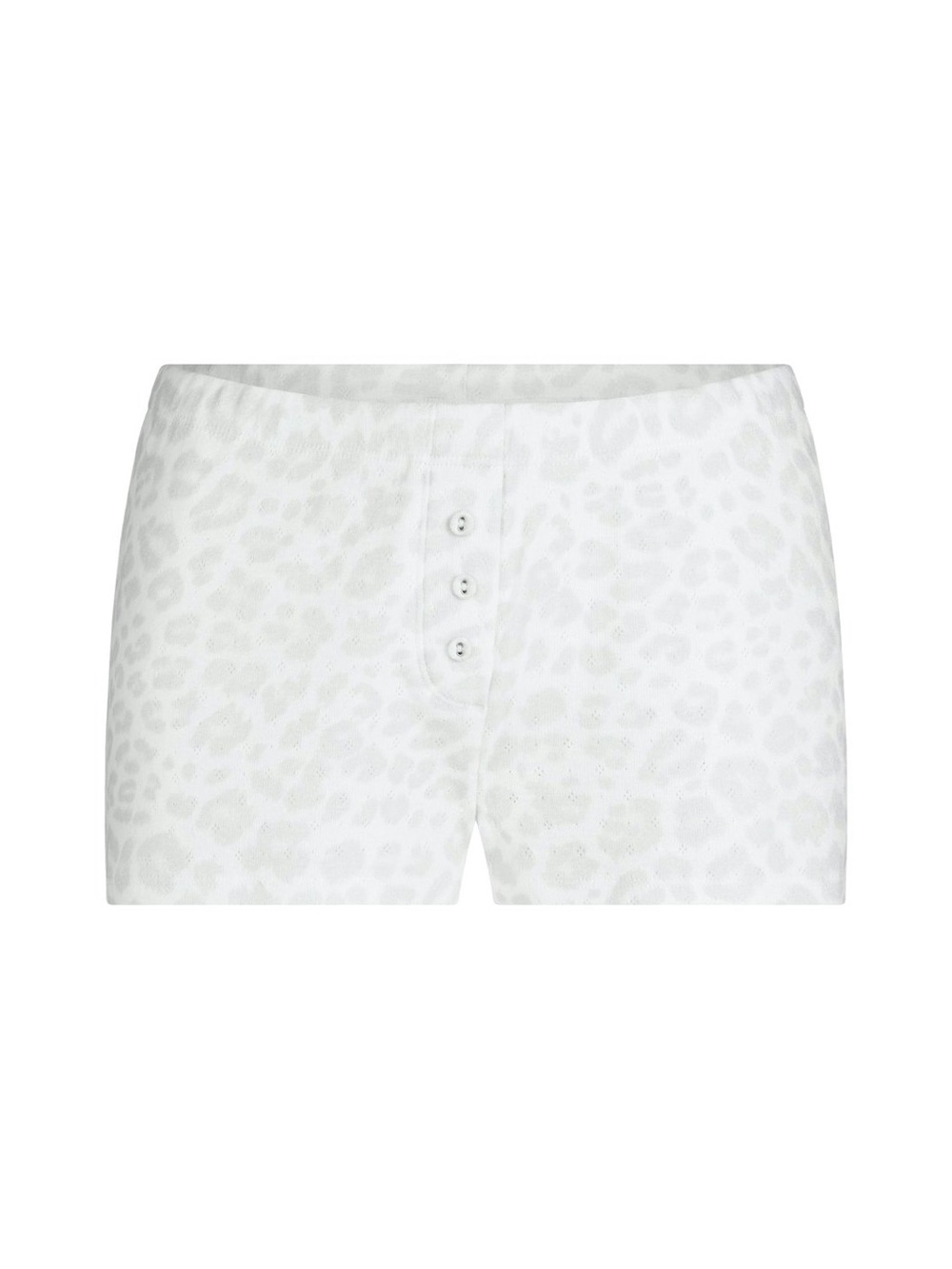 Skims heavy pointelle pacific leopard print shorts limited edition size xl NWT - Picture 2 of 10